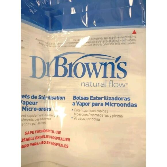 Dr Browns Natural Flow Microwave Steam Sterilizer Bags Quantity 5 - Picture 8 of 12